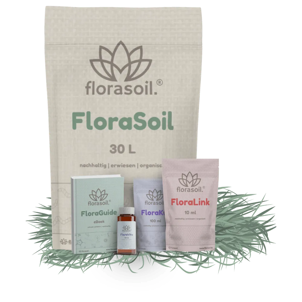 FloraSoil Set mit Erde, FloraKur und FloraVita