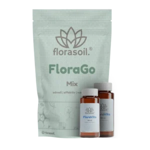 FloraGo Beutel mit zwei Flaschen FloraVita Produktbild
