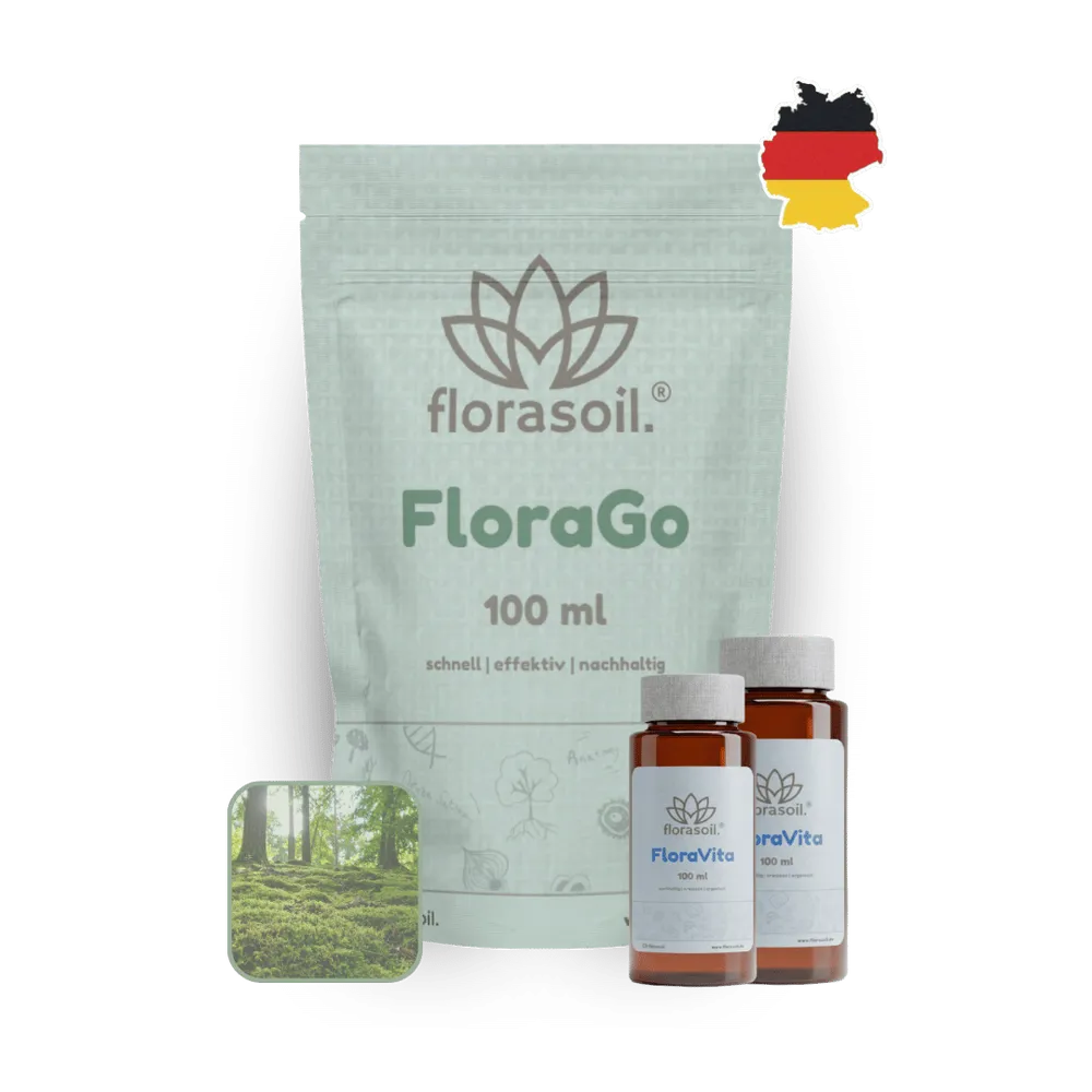 FloraSoil FloraGo mit zwei Flaschen FloraVita